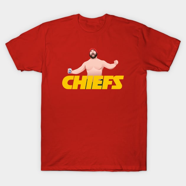 Jason Kelce - Chiefs T-Shirt by idjie